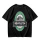 Olive t-shirt with 'Brewvolution' beer evolution graphic design