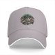 Black Baseball Cap With Anime Swordsman Graphic Print