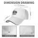 Black Baseball Cap With Rock Santa Festive Christmas Print