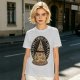 Olive T-Shirt With The Secret Order Of The Pizza All-Seeing Eye Print