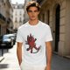 Olive Green T-Shirt With Cute Deadpool Dog Graphic Print