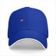 Black Baseball Cap With Small Anime Character Embroidery