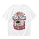 Olive t-shirt with cartoon knight 'Praise the Sun' graphic