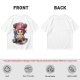 Olive T-shirt with One Piece Tony Tony Chopper Graphic Print