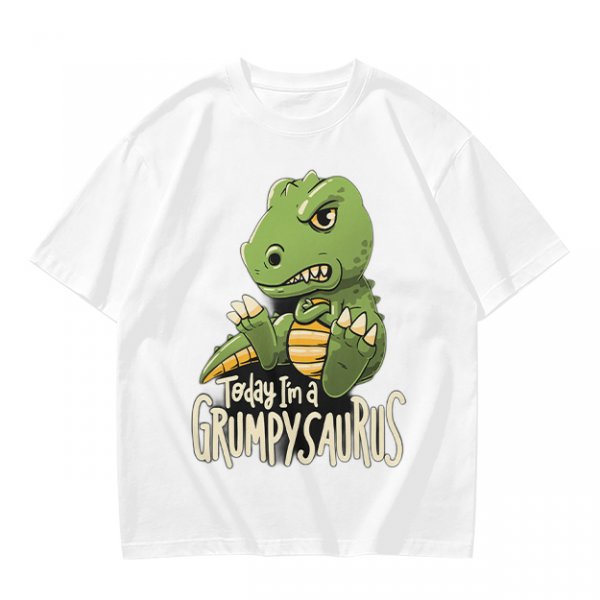 Grumpy Dinosaur T-Shirt for Kids Today I'm a Grumpysaurus