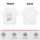 Oversized Olive Green Graphic Print Short Sleeve T-Shirt
