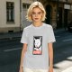 Olive T-shirt with Disobey Cat Grooming Graphic Print