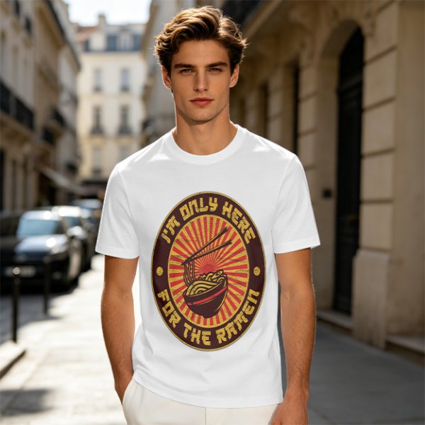 I'm Only Here For The Ramen Graphic Tee