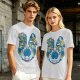 Chrono Trigger Characters and Pod Graphic Olive T-Shirt