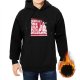 Support Your Local Pizza Dealer Graphic Black Hoodie