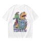 Olive Dungeons & Dinosaurs Graphic T-Shirt with Fantasy Dinosaur Art