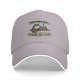 Black baseball cap with funny cat email joke graphic