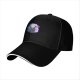 Black Baseball Cap With Toothless And Light Fury Dragon Art
