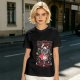 Olive Graphic T-Shirt With Cute As Hell Cult Lamb Print