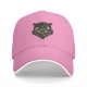 Black baseball cap with Swordsman skull crest graphic