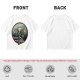 Olive Green T-Shirt With Legendary Hero Art Print