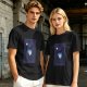 Olive T-Shirt With Mystical Maze Sorcerer Graphic Print