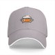 Black baseball cap with a bubbling cauldron graphic