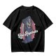 Olive T-Shirt with Cartoon Grim Reaper 'Last Responder' Print