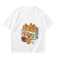 Olive T-Shirt With Cartoon Chicken Nuggets Box Print