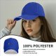 Black baseball cap with cute small animal graphic