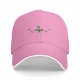 Black baseball cap with shrugging skeleton graphic