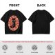 Olive T-Shirt With Cute Black Cat Holding Candy Surrounded By Sweets