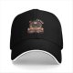 Black baseball cap with cute grim reaper ouija board game graphic