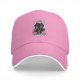Black baseball cap with spooky pumpkin figure and 'Always Sexy' text