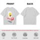 Olive T-Shirt With Happy Fried Egg And Bacon Graphic Print