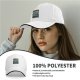 Black baseball cap with Stranger & Hobbs Upside Down Adventures graphic