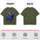 Olive T-Shirt Featuring Skeletor Lord of Destruction Graphic