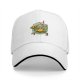 Black Baseball Cap With Chocobo Gaming Graphic Print