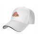 Black Baseball Cap with Cute Octopus and Kittens Graphic