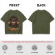 Olive T-Shirt with Gothic Blathers Themed Archway Print