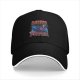 Black Baseball Cap With Skeleton Graphic And More Power Text