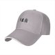 Black Baseball Cap With Studio Ghibli Character Silhouette Print