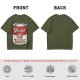 Olive T-Shirt With Gladys' Witchcraft Soup Can Graphic