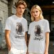 Olive T-Shirt with Dungeons & Gluttons Dwarf Viking Graphic