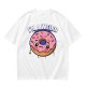 Olive green t-shirt with sad donut graphic and 'I'M A WEIRD' text