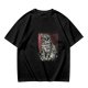 Olive T-Shirt with Cool Sunglass Wearing Tabby Cat Graphic
