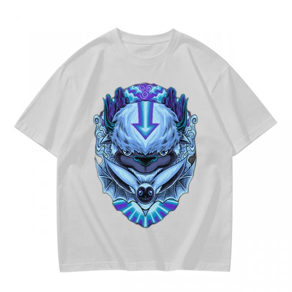 Olive T-Shirt With Avatar The Last Airbender Appa Graphic