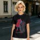 Olive T-shirt with Superman Laser Eyes Art Print
