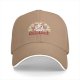 Black Baseball Cap With Cute Cat 'You're Doing Supurr!' Print