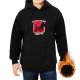 Beam Me Up Scotty Graphic Black Hoodie