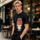 Olive T-Shirt With Zero Fox Given Grumpy Fox Graphic Print