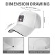 Black Baseball Cap With Raccoon Magician Tarot Art Print