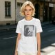 Olive T-Shirt With Horror Staircase Silhouette Graphic