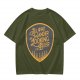 Olive T-Shirt With 'All Who Wander Are Looking For Beer' Graphic
