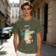 Totoro and Girls Fly Me To The Moon Graphic T-Shirt Design
